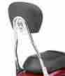 02-5071 025071 Fmf Racing Cobra Chrome Backrest Insert For Round Backrests Skull