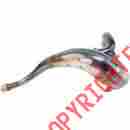 023058 Fmf Racing Factory Fatty Pipe Unplated Finish