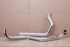 05-970-r Harley Chrome True Duals Crossover Exhaust Header Pipes Dresser Touring