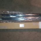 08-0196 Chrome Straight Exhaust Pipe Extension Fits Harley Davidson