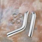 139044 Drag Specialties Ds Heat Shields For Staggered Exhaust Harley Davidson