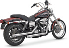 16823 Vance Hines Chrome Straightshots Hs Exhaust Pipes System Harley Dyna