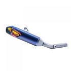 18-5068 Fmf Rct Anodized Titanium Silencer With Carbon End Cap Husqvarna