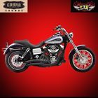 1800-1630 Cobra Usa Speedster Short Swept Black Exhaust For Breakout Models