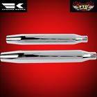1801-0160 Khrome Werks Chrome Tapered Muffler For Cross 1801-0160 Khrome Werks Chrome Tapered Muffler For Cross