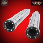 1801-0711 Cobra Usa Chrome Muffler Pro Tips For Fat Deuce Models