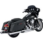 1802-0258 Vance And Hines Chrome Duals Header System Touring