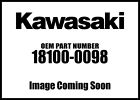 18100-0098 Kawasaki Muffler Assembly Body New Oem 725984190904