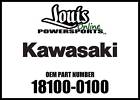 18100-0100 Kawasaki Kx Body Assembly Muffler New Oem 725984190911