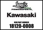 18120-0008 Kawasaki Kx Chamber Exhaust New Oem 725984191352 18120-0008 Kawasaki Kx Chamber Exhaust New Oem 725984191352
