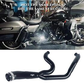 Panhdex-16bb-33b 2 Into 1 Exhaust For Harley Touring 2017-up Models Street Glide Panhdex-16bb-33b 2 Into 1 Exhaust For Harley Touring 2017-up Models Street Glide