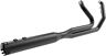 200760 Khrome Werks Headers With Mufflers Black Billet Tip