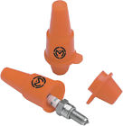 2103-0215 Moose Racing Orange Motorcycle Atv Spark Plug Carrier Pair