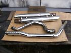 23456789 Harley Other Dual Exhaust Pipes True Touring Bagger Road King