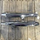 2533174 2533176 Triumph Thruxton 2010 Stock Takeoff Exhaust Cans Mufflers Pipes