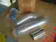 281098 Custom Chrome Harley Cci Donnie Sampson Smith Mini Guns Fxst Softail Heat Shield Kit