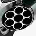 2875754 Victory Motorcycles New Chrome Fluted Stage 1 Exhaust Tip For 2008-2016 Vision
