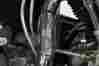 30-0429 V-twin Manufacturing Chrome Heat Shield Boot Guard Dyna Softail Touring Sportster Rigid 5-1 2