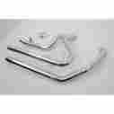 30-0612 V-twin Chrome True Dual Crossover Header Pipes