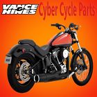 46543 Vance Hines Black Short Exhaust For Softail Models