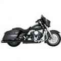 46829 Head Pipes Vance Duals Hines Dresser Black