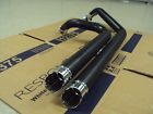 550-0545 Pipe Kit Exhaust Header Into Black Shields Softail Cycle