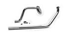 599188 Paughco Independent Dual Headpipes For Harley Fl 599188 Paughco Independent Dual Headpipes For Harley Fl
