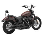 6057b Cobra Black Muffler With Race Pro Tips