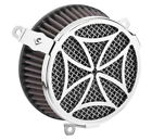 606-0101-02 Cobra Air Cleaner Chrome Cross