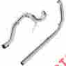 6251 Cobra True Dual Head Pipes Chrome