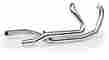 6254 Cobra Exhaust Powerport Dual Head Pipes Chrome Trike