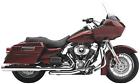 6257 Cobra Powerport Dual Head Pipes Chrome Heat Shield