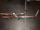 64712-08b Harley Davidson Softail Deluxe Flstn Chrome Exhaust Pipes Stock