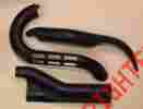 65247-09 Harley-davidson Heat Shield Kit Black Fxdf