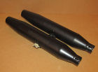65584-00 Harley Davidson Black Exhaust Pipes Xl Sportster Pair