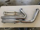 65600254 Harley Davidson Exhaust Header Pipe Shields No Cat Part