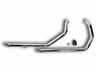 660-1214 Dpg Drag Pipes Harley Evo Chrome Exhaust