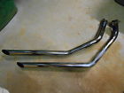 71-84 Roader Rr Run Harley M1 Fxe Drag Pipes 2 Davidson "