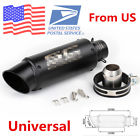 7121314383931 Unbranded Universal Stainless Steel Motorcycle Modified Exhaust Pipe