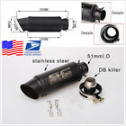 7121314384358 Unbranded Xstainless Steel Exhaust Pipe With Accessories Fit