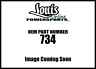 734 Paughco Slash Cut Drag Pipes New 600901321336