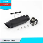 7763768628451 Unbranded Stainless Steel Inlet Motorcycle Exhaust Pipe Muffler