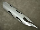 78400 Cci Heat Shield Flamed Od Exhaust Pipe Harley Custom Chopper