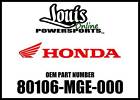 80106-mge-000 Honda Vfr Rear Heat Guard New Oem 766856156055