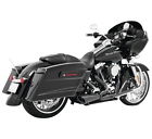 82-00643 Freedom Performance Combat Shorty Pitch Black Harley Fl Bagger