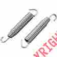 850469 Moose Racing Exhaust Springs 95mm Stainless Steel
