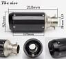 880579171215 Unbranded Motorcycle Round Real Carbon Fiber Exhaust Muffler