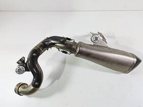 S-b12so13 Akrapovic L-b12so6t 2014 Bmw R Nine T R9t K21 Titanium Slip On Link Pipe Exhaust