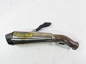 71806xki Arrow 71490kz 10113 2015 Ducati Hypermotard 821 Sp X-kone Exhaust Mid Pipe Muffler