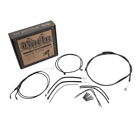 B30-1130 Burly Brand Cable And Brake Line Kits Ape Hangers Black